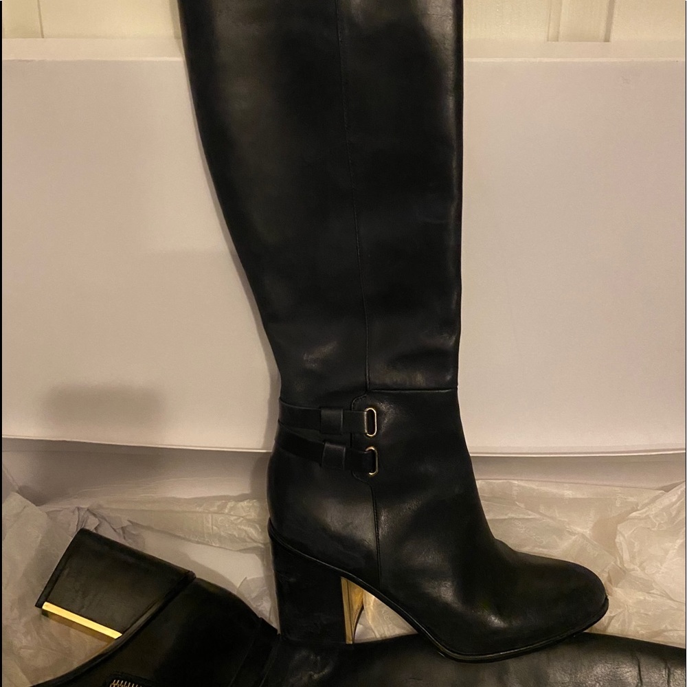Calvin Klein black Camie size 9m boots